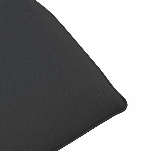 Klappbare Sonnenliege Schwarz Oxford-Gewebe