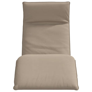 Klappbare Sonnenliege Taupe Oxford-Gewebe