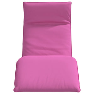 Klappbare Sonnenliege Rosa Oxford-Gewebe