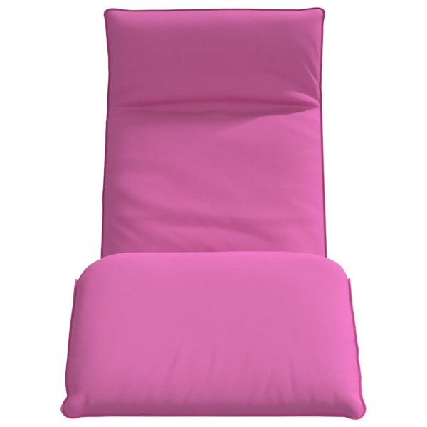 Klappbare Sonnenliege Rosa Oxford-Gewebe
