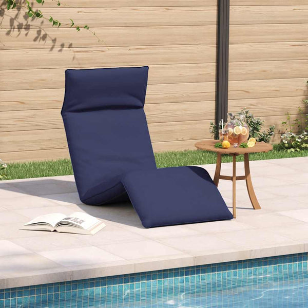 Klappbare Sonnenliege Marineblau Oxford-Gewebe