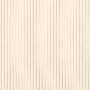 Sessel Creme Cordstoff Armlehnen 54 cm