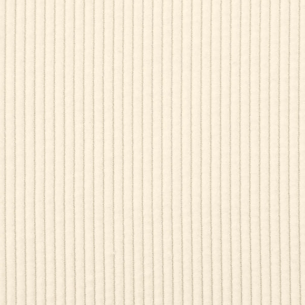 Sessel Creme Cordstoff Armlehnen 54 cm