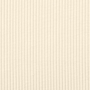 Creme Cord Zweisitzer Sofa 109 cm