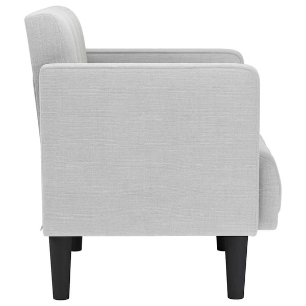 Sessel Wolkengrau Stoff 53 cm
