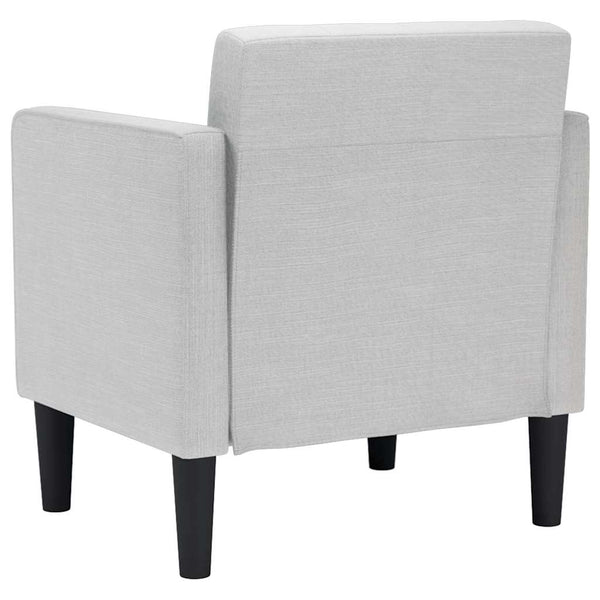 Sessel Wolkengrau Stoff 53 cm