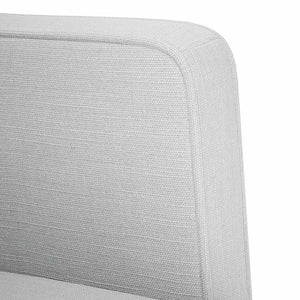 Sessel Wolkengrau Stoff 53 cm