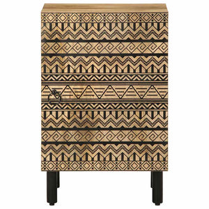Mango Badschrank Massivholz 38x33,5x58 cm