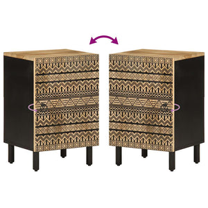 Mango Badschrank Massivholz 38x33,5x58 cm