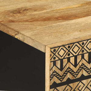 Mango Badschrank Massivholz 38x33,5x58 cm