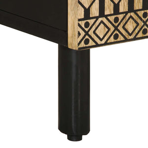 Mango Badschrank Massivholz 38x33,5x58 cm
