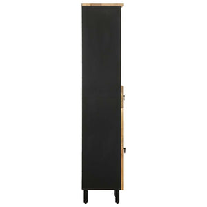 Mango Badschrank Massivholz 38x33,5x160 cm