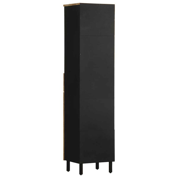 Mango Badschrank Massivholz 38x33,5x160 cm