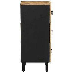 Sideboard aus rauem Mangoholz, 40 cm