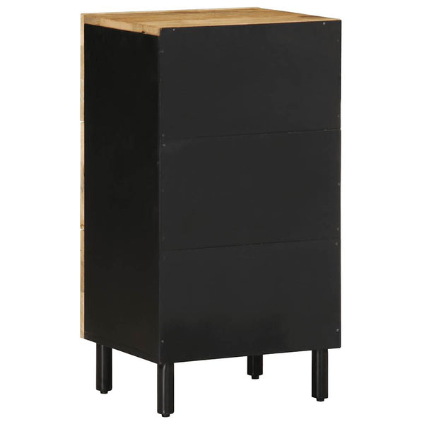 Sideboard aus rauem Mangoholz, 40 cm