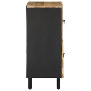 Sideboard aus rauem Mangoholz, 80 cm