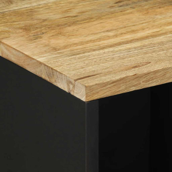 Sideboard aus rauem Mangoholz, 80 cm