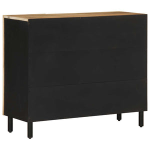 Sideboard aus rauem Mangoholz, 90 cm