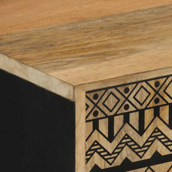 Sideboard aus rauem Mangoholz, 90 cm