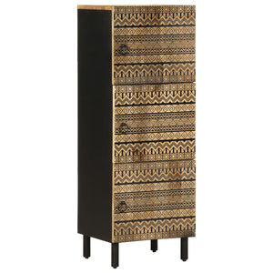 Highboard aus Mangoholz, 110 cm