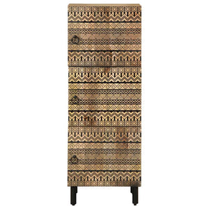 Highboard aus Mangoholz, 110 cm