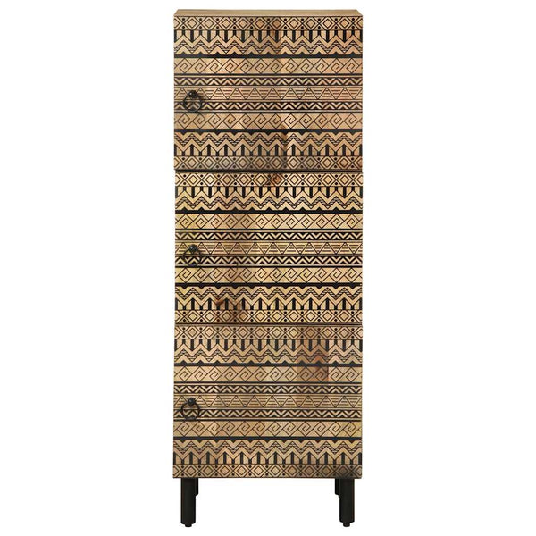 Highboard aus Mangoholz, 110 cm