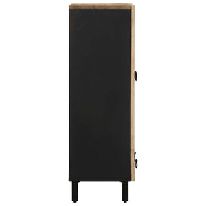 Highboard aus rauem Mangoholz, 60 cm