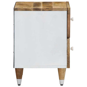 Nachttisch Mango Massivholz 40x33,5x46 cm