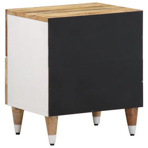 Nachttisch Mango Massivholz 40x33,5x46 cm