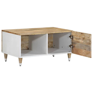 Couchtisch Mango Massivholz 80x50 cm
