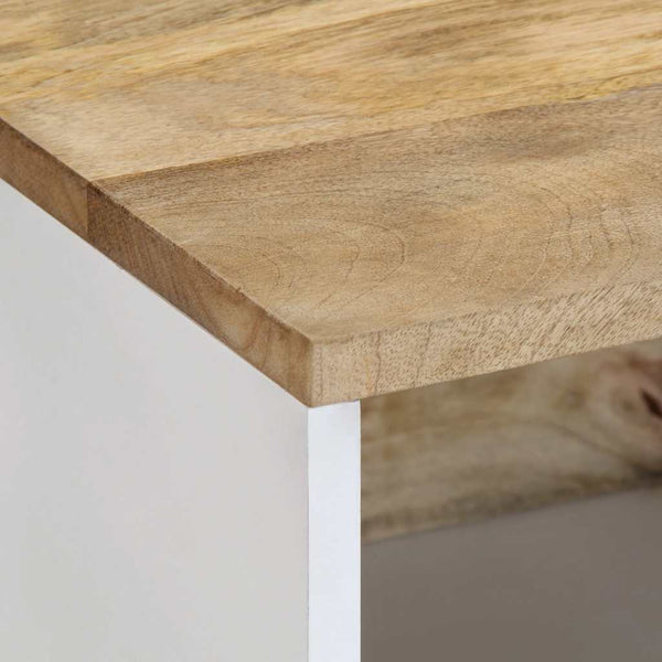 Couchtisch Mango Massivholz 80x50 cm