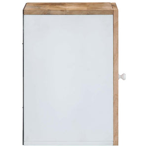 Mango Massivholz Bad-Hängeschrank, 38 cm