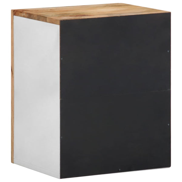 Mango Massivholz Bad-Hängeschrank, 38 cm