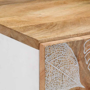 Mango Massivholz Bad-Hängeschrank, 38 cm