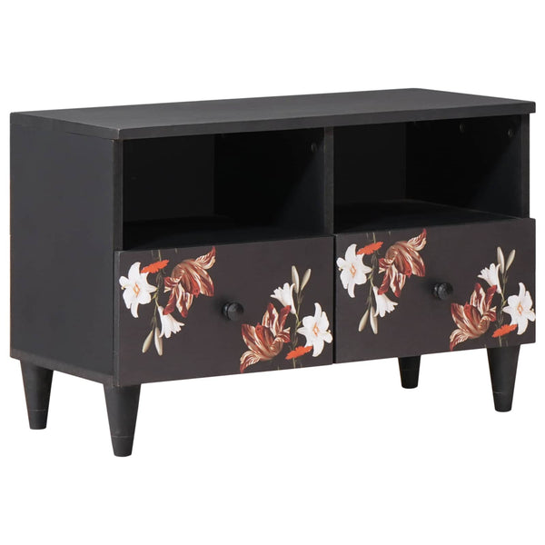 vidaXL Meubles de rangement multicolores 70 x 33,5 x 46 cm Bois de manguier massif