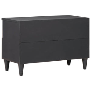 vidaXL Meubles de rangement multicolores 70 x 33,5 x 46 cm Bois de manguier massif