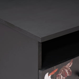 Mehrfarbiger Couchtisch Mango Massivholz 80cm