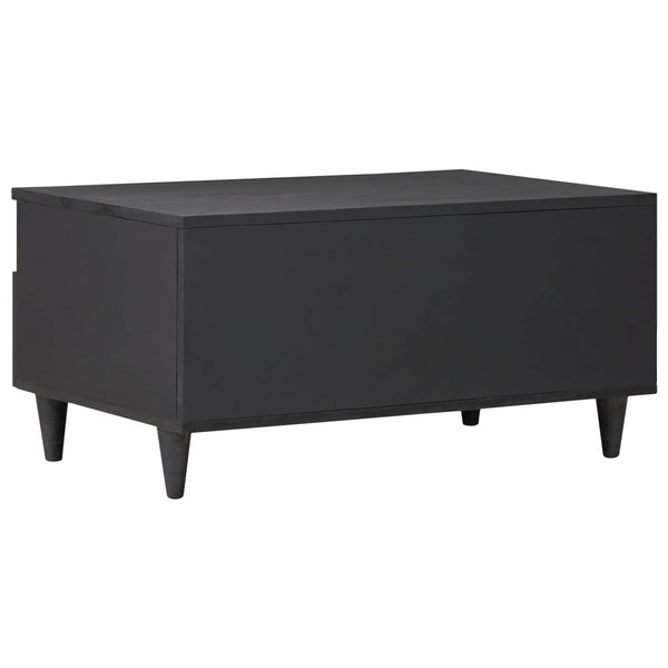 Mehrfarbiger Couchtisch Mango Massivholz 80cm