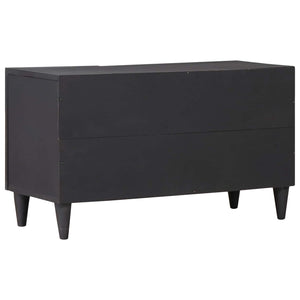 vidaXL Armoires de rangement multicolores 80 x 31,5 x 46 cm bois de manguier massif