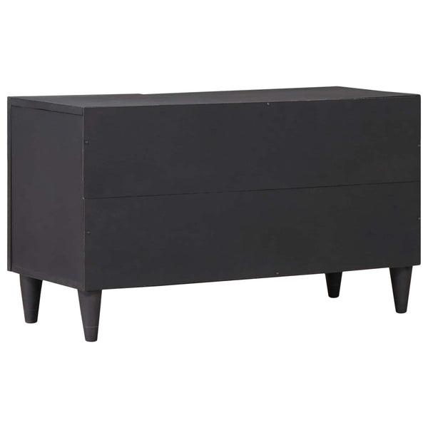 vidaXL Armoires de rangement multicolores 80 x 31,5 x 46 cm bois de manguier massif