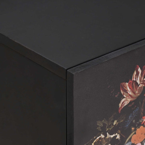 Mehrfarbiger Badezimmerschrank Mango Massivholz