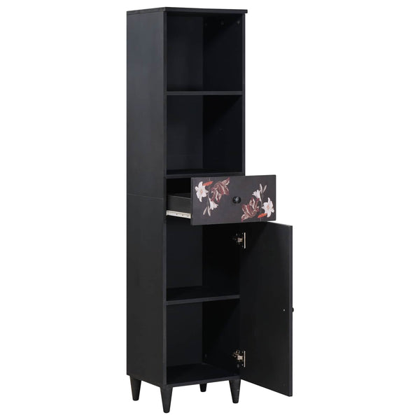 Mehrfarbiger Badezimmerschrank mit Schubladen, 160 cm