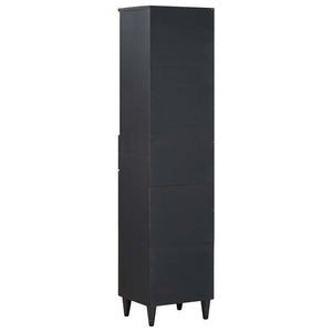Mehrfarbiger Badezimmerschrank mit Schubladen, 160 cm