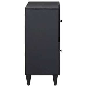Mehrfarbiger Stauraumschrank Mango Massivholz 80cm