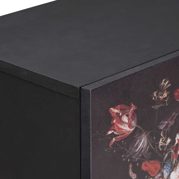 Mehrfarbiger Massivholz Mango Stauraumschrank