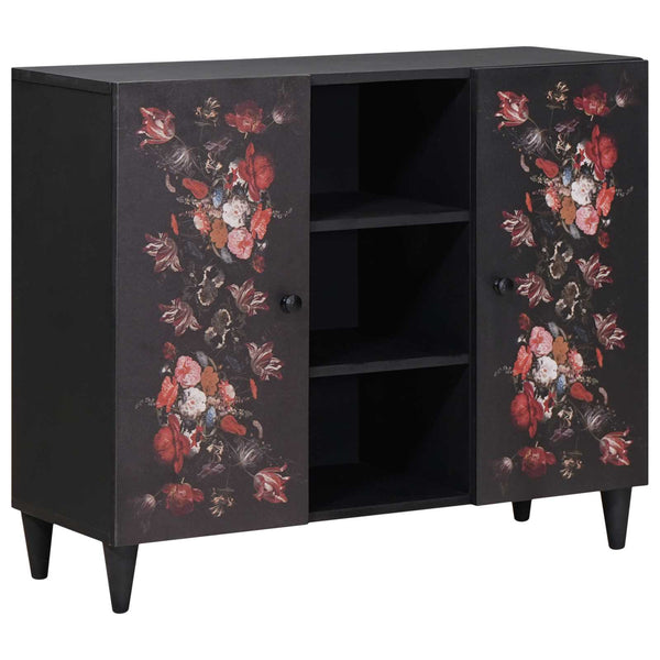 Mehrfarbiger Massivholz Mango Stauraumschrank