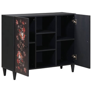 Mehrfarbiger Massivholz Mango Stauraumschrank