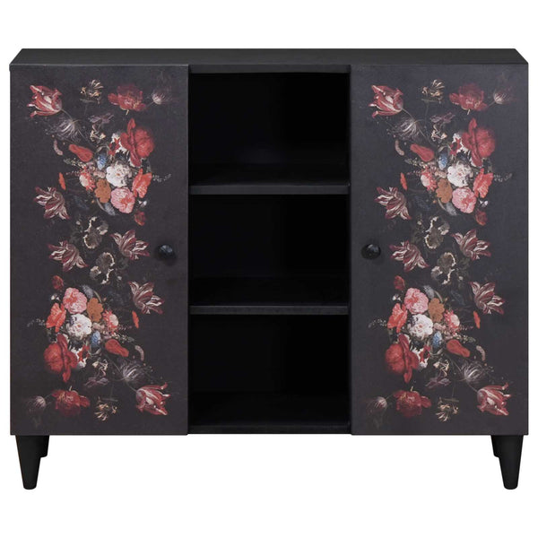 Mehrfarbiger Massivholz Mango Stauraumschrank