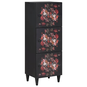 vidaXL Armoires de rangement Multicolore 40 x 33,5 x 110 cm Bois de manguier massif