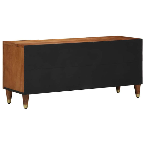 TV-Schrank Honigbraun Massivholz Mango 105 cm